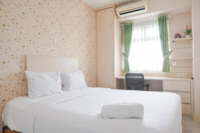 Good Deal 1BR Green Pramuka City near Mall Apartment By Travelio